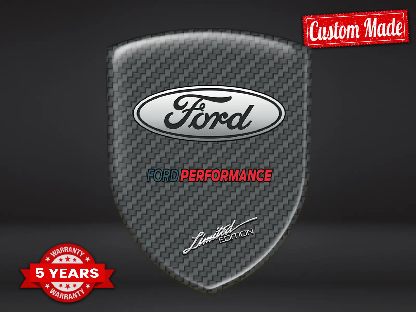 Ford Autocollants Auto Affaires Course Design Qualité